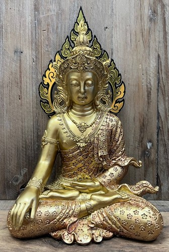 Buddha resin figurine 7 - 11", x