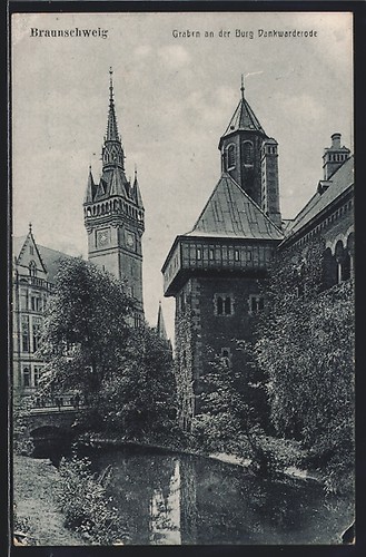 Cartolina brunswick graben an - cartolina,