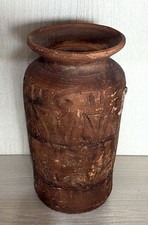 VECCHIO VASO IN TERRACOTTA BOTTEGA ARTIGIANA DEIANA SINISCOLA SARDEGNA