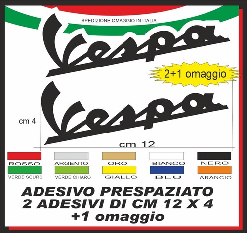 Adesivi prespaziati vespa - adesivi,