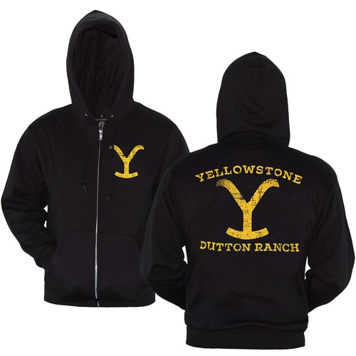Felpa con cappuccio zip logo - cappuccio,