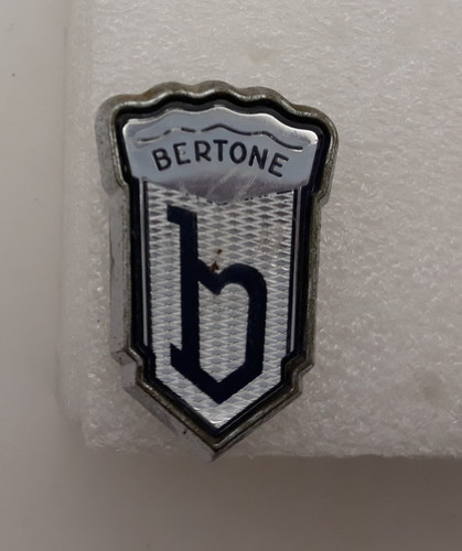 Targhetta scritta bertone fiat - scritta,