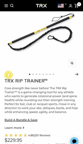 230 trx rip trainer 360 - trainer, core