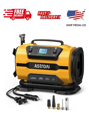 Astroai tire inflator portable - tire,