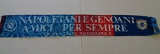 Sciarpa Ultras Gemellaggio Napoli Genoa Curva No Adesivo Toppa Spilla Tessera