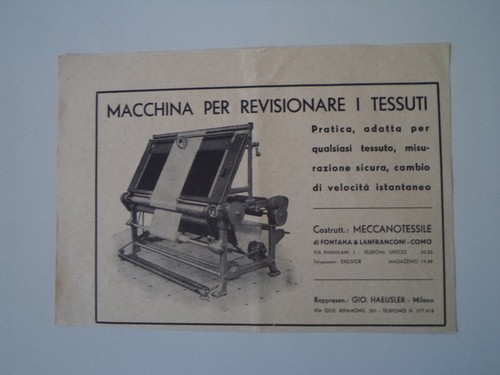 Advertising pubblicità 1947 - advertising,