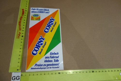 Vecchio adesivo corny barretta - corny,