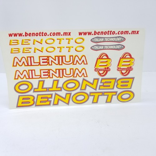 Benotto milenium set adesivi - benotto,