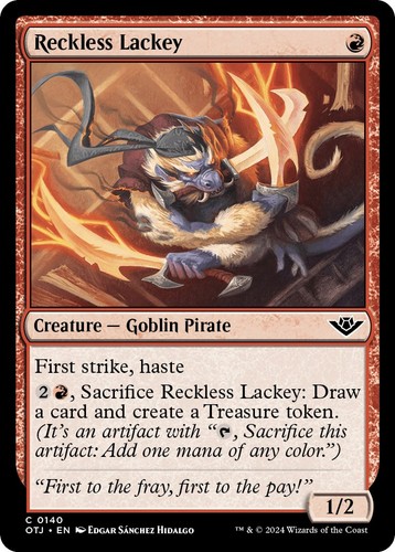 Reckless lackey otj - [otj,