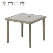 Tavolo Quadrato 90x90 Plastica