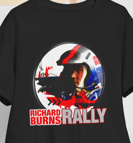 Maglietta richard burns rally - maglietta,