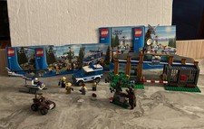 LEGO CITY 4440 Stazione Polizia Forestale con Accessori Istruzioni e Personaggi
