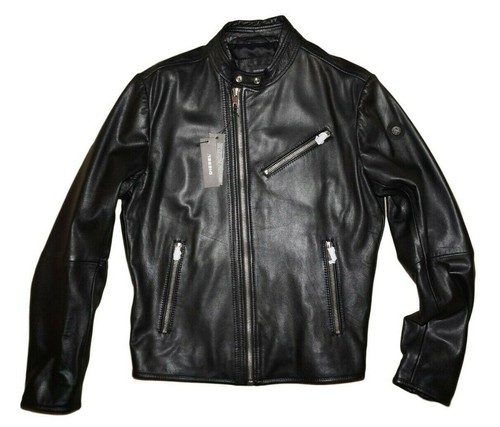 Diesel oyton giacca pelle - r-oyton,