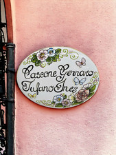 FUORIPORTA TARGA IN CERAMICA