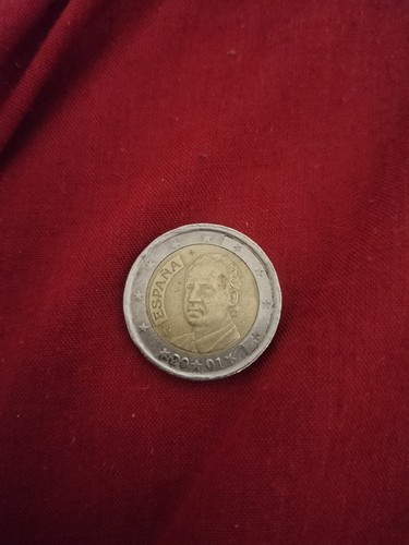 Moneta euro spagna 2001 - moneta,