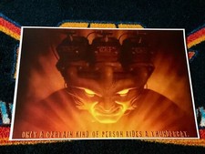 🏁 ARCTIC CAT THUNDERCAT Poster motore motoslitta vintage slitta (MOTÖRHEAD) ⚫️🟠