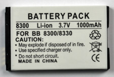 BATBB8700 Batteria compatibile per BlackBerry 8700-8300-8310-8520-8530-9330 Curv