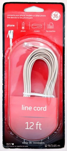 12ft white line - line, phone