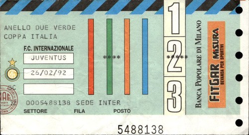 Biglietto stadio inter - stadio,
