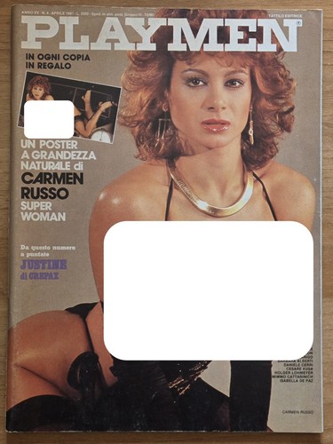 Carmen russo playmen aprile - russo,