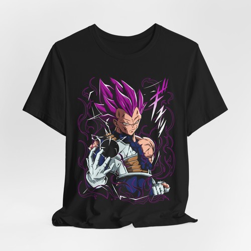 Vegeta anime graphic tee - vegeta,