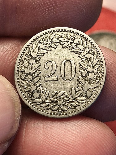 Antica moneta svizzera - antica, 20