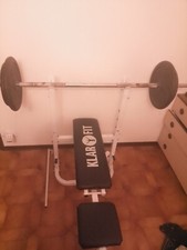panca piana palestra klar Fit No Bilancere No Pesi.