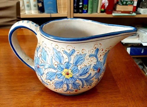 Caraffa ceramica firmata - ceramica,,