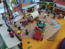Playmobil Western City 5 case con molti accessori e molto altro