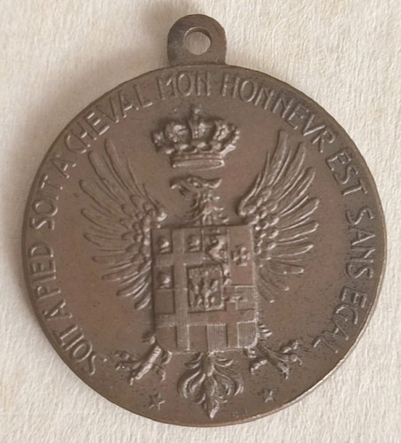 Medaglia genova cavalleria - medaglia,