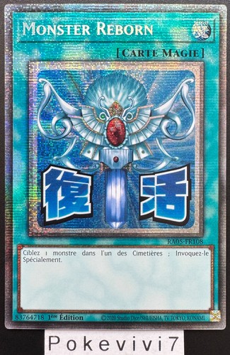 Carte monster reborn - yu-gi-oh!,