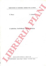 PLATZER Francesco - SCHIFANI C. -  L'azienda pastorale della Sicilia.