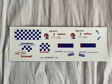 Decals ad acqua Burago Fiat 131 Abarth scala 1:24
