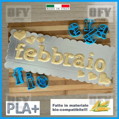 Set alfabeto formine biscotti - set,