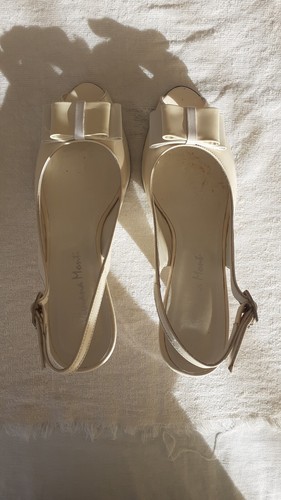 Scarpe decoltè vernice bianca - decoltè,