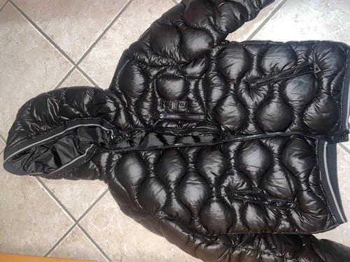 Piumino blauer uomo nero con - piumino,