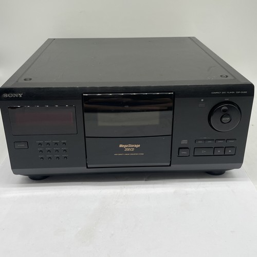 Sony cdp cx200 player - sony,