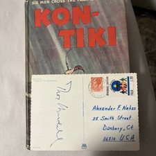 Thor Heyerdahl Autographed