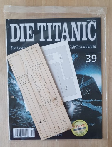 Hachette die titanic - die, quaderno