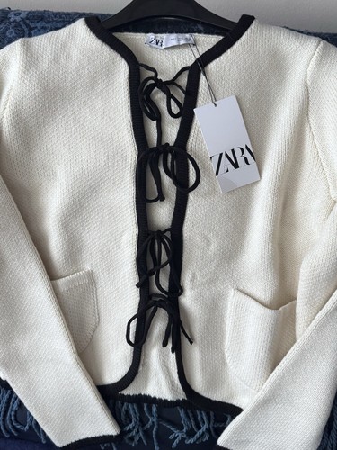 Cardigan zara maglia ecrù - in,