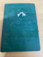 libretto alfa romeo 105 . 12 epoca collezione