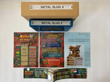 Snk Neo Geo Metal Slug X Mvs Full kit Matching Holographic Label Mint Condition