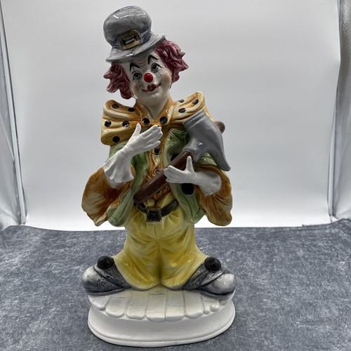 Statuina clown porcellana - clown,