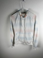 Giacca a Vento Adidas Neo K-Way Size XS Men Women Double-Face Reversibile White