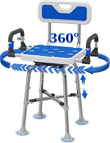 Sedia doccia girevole 360