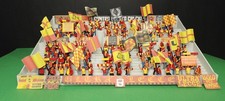 Spettatori Ultras Fan Subbuteo Lecce Dipinti a Mano