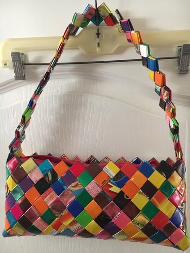 Borsa mano multicolore - a,
