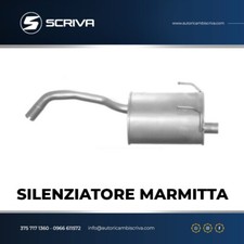 Marmitta Silenziatore Posteriore Fiat Panda(169_) 500(312) Ford KA(RU8)