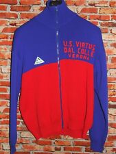 EROICA GIACCA MAGLIA SHIRT BICI CICLISMO VINTAGE 70'S VERONA 50% LANA RICAMATA