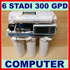 DEPURATORE ACQUA PURIFICATORE 6 STADI OSMOSI INVERSA A PRODUZIONE DIRETTA 700 E